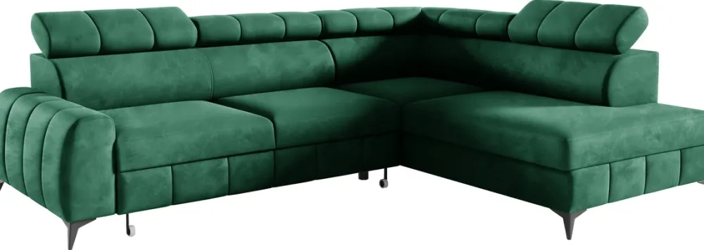 Narożniki>Meble Grand Duży narożnik rozkładany do salonu z funkcją spania SOFFO