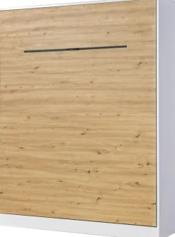 Meble Młodzieżowe|Łóżka Młodzieżowe></noscript>DOMEL Duży półkotapczan 160x200 cm pionowy ze stelażem do sypialni PERFECT dąb artisan