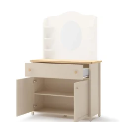 Meble Młodzieżowe|Zestawy Mebli Młodzieżowych></noscript>lenart. Dwudrzwiowa komoda 110 cm do pokoju młodzieżowego beż piaskowy STORY