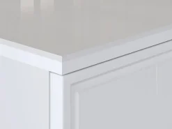 Zestawy Mebli Do Salonu|Komody></noscript>ML Meble Dwudrzwiowa komoda do salonu z szufladami GOLDIN biały połysk