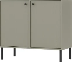 Komody>Lempert Dwudrzwiowa komoda do salonu 84cm TOKEN eukaliptus