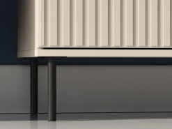 Zestawy Mebli Do Salonu|Komody></noscript>ML Meble Dwudrzwiowa komoda z szufladami do salonu 160 cm SOPHIE cashmere