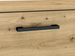 Zestawy Mebli Do Salonu|Komody></noscript>ML Meble Dwudrzwiowa komoda z szufladami do salonu NEVIO dąb artisan