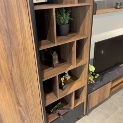 Komody></noscript>DOLMAR Dwudrzwiowa komoda z szufladą 180 cm PINNACLE