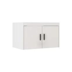Zestawy Mebli Do Przedpokoju|Szafy Modułowe></noscript>Lempert Dwudrzwiowa modułowa szafa z nadstawką biała KUBA biały
