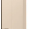 Garderoby|Meble Młodzieżowe>lenart. Dwudrzwiowa szafa do przedpokoju garderoby beżowa z oświetleniem TREND