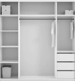 Szafy Dwudrzwiowe|Szafy Z Lustrem></noscript>ARKOS Dwudrzwiowa szafa przesuwna z lustrem 200 cm COLLINS