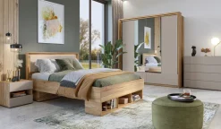 Meble Młodzieżowe|Zestawy Mebli Do Sypialni></noscript>Helvetia Dwudrzwiowa szafa przesuwna do sypialni 209 cm IMPRESSIO