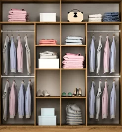 Szafy Dwudrzwiowe|Szafy Z Lustrem>Stolar Dwudrzwiowa szafa przesuwna z lustrem 200 cm PARDO dąb wotan