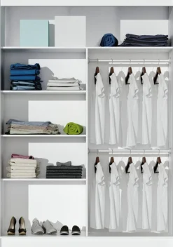 Szafy Dwudrzwiowe|Szafy Z Lustrem>Stolar Dwudrzwiowa szafa przesuwna z lustrem 150 cm VOTIS dąb sonoma