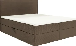 Łóżka Ze Stelażem|Łóżka Z Zagłówkiem>BROMARKT Dwuosobowe łóżko kontynentalne 160x200 cm z pojemnikiem MALIBU