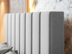 Łóżka Młodzieżowe|Łóżka Z Zagłówkiem></noscript>Riban Dwuosobowe łóżko tapicerowane 140x200 cm ze stelażem i pojemnikiem PASOT