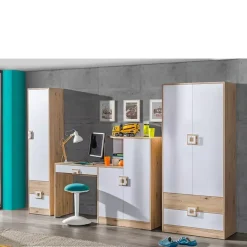 Meble Dla Dzieci|Zestawy Mebli Dziecięcych>DOMEL Dziecięca szafa z szufladami NICO