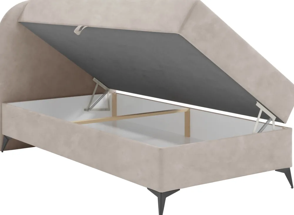 Łóżka Młodzieżowe|Łóżka Ze Stelażem>BROMARKT Dziecięce łóżko 100x200 cm jednoosobowe kontynentalne SERENO