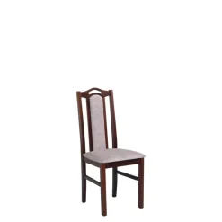 Krzesła Drewniane|Krzesła>DREWMIX Eleganckie krzesło do jadalni orzech BAROTTI