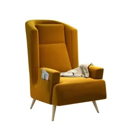 Meble Dla Dzieci|Fotele></noscript>COMFORTEO Fotel do salonu róż GORDON