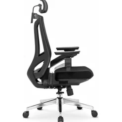 Fotele></noscript>MEBEL ELITE Fotel obrotowy ergonomiczny do biura czarny WESLY