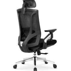 Fotele></noscript>MEBEL ELITE Fotel obrotowy ergonomiczny do biura czarny WESLY