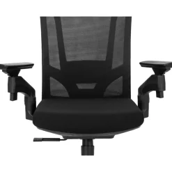 Fotele></noscript>MEBEL ELITE Fotel obrotowy ergonomiczny do biura czarny WESLY