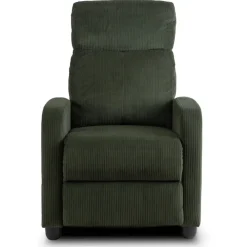 Fotele></noscript>MEBEL ELITE Fotel rozkładany do salonu zielony sztruksowy DUMIO Odcienie zielonego