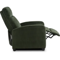 Fotele></noscript>MEBEL ELITE Fotel rozkładany do salonu zielony sztruksowy DUMIO Odcienie zielonego