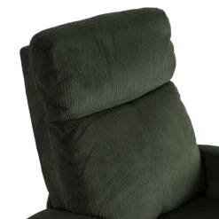 Fotele></noscript>MEBEL ELITE Fotel rozkładany do salonu zielony sztruksowy DUMIO Odcienie zielonego