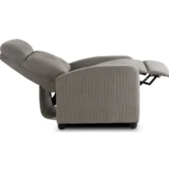 Meble Młodzieżowe|Fotele></noscript>MEBEL ELITE Fotel rozkładany do salonu sztruksowy DUMIO szary