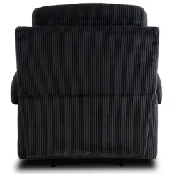 Fotele></noscript>MEBEL ELITE Fotel rozkładany do spania czarny do salonu TURIN