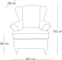 Meble Dla Dzieci|Meble Młodzieżowe></noscript>NEXT COLLECTION Fotel uszak do salonu ALONSO