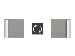 Zestawy Mebli Młodzieżowych></noscript>ML Meble Front do regału młodzieżowego DROP szara platyna