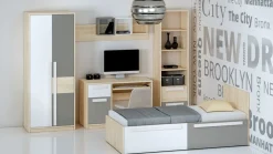 Zestawy Mebli Młodzieżowych></noscript>ML Meble Front do regału młodzieżowego DROP buk fjord