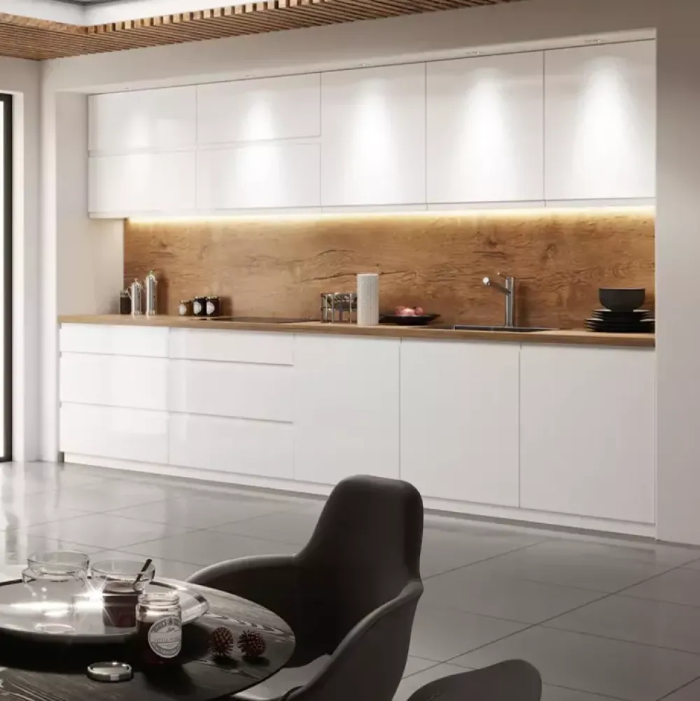 Meble Kuchenne>GAŁA MEBLE Front do zmywarki 45 cm połysk ACELSIO biały