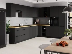 Meble Kuchenne>Lempert Front zmywarki 570x596 mm odkryty panel sterujący SELENA czarny