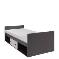 Łóżka Młodzieżowe|Łóżka Dziecięce>JUREK Funkcjonalne łóżko 90x200 z pojemnikiem na pościel meble młodzieżowe TOM