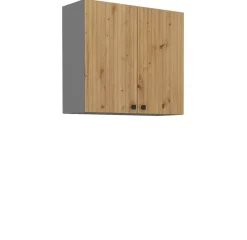 Meble Kuchenne>Lempert Funkcjonalny zestaw mebli kuchennych NEPO antracyt dąb artisan