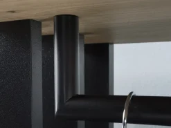 Garderoby></noscript>JARSTOL Garderoba do przedpokoju z drążkiem i półkami MORTIS kaszmir