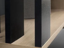 Garderoby></noscript>JARSTOL Garderoba do przedpokoju z drążkiem i półkami MORTIS kaszmir