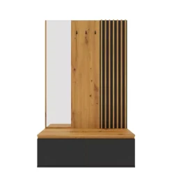 Garderoby|Zestawy Mebli Do Sypialni>Meblohand Garderoba do przedpokoju z lustrem NELGARI