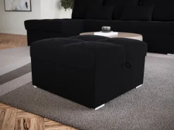 Meble Dla Dzieci|Meble Młodzieżowe></noscript>BROMARKT Grafitowa pufa ze schowkiem do salonu HOT