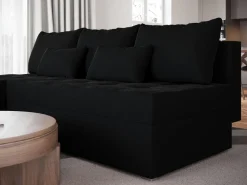 Meble Dla Dzieci|Meble Młodzieżowe></noscript>BROMARKT Grafitowa rozkładana rogówka z funkcją spania HOT SLIM