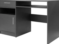 Biurka>Stolar owe biurko 125 cm z szafką do pokoju młodzieżowego BILL grafit