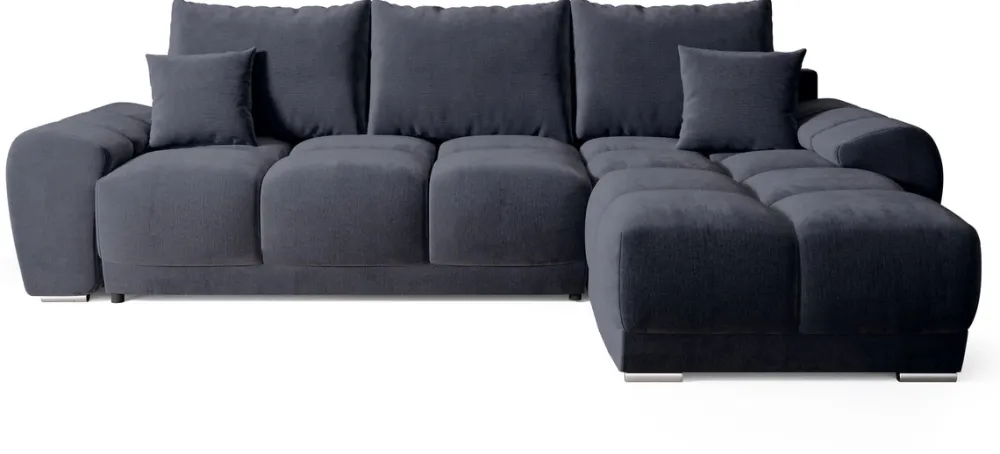 Narożniki>BROMARKT Grafitowy narożnik NUBES funkcja spania