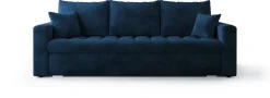 Meble Młodzieżowe|Kanapy I Sofy></noscript>BROMARKT Granatowa kanapa rozkładana z funkcją spania do salonu LUIS