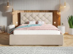 Łóżka Z Zagłówkiem|Łóżka Beżowe><noscript><img width=