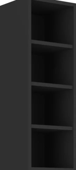 Meble Kuchenne>Lempert Górna szafka kuchenna 30 cm SELENA czarny