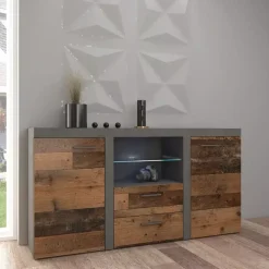 Komody>Lempert Industrialna komoda 156 cm SAMBA