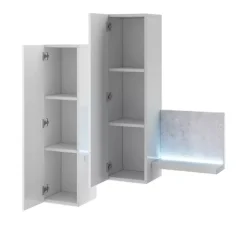 Zestawy Mebli Do Salonu|Meblościanki></noscript>Helvetia Industrialna meblościanka TABU beton Colorado