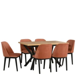 Krzesła Drewniane|Krzesła></noscript>DREWMIX Jadalniane nowoczesne drewniane krzesło tapicerowane MESTE