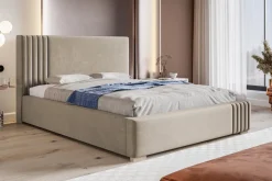 Meble Dla Dzieci|Łóżka Młodzieżowe></noscript>Riban Jednoosobowe łózko tapicerowane 90x200 cm SENSO