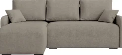Narożniki>IZABELLA MEBLE Kanapa narożna z funkcją spania i pojemnikiem boucle MALEN